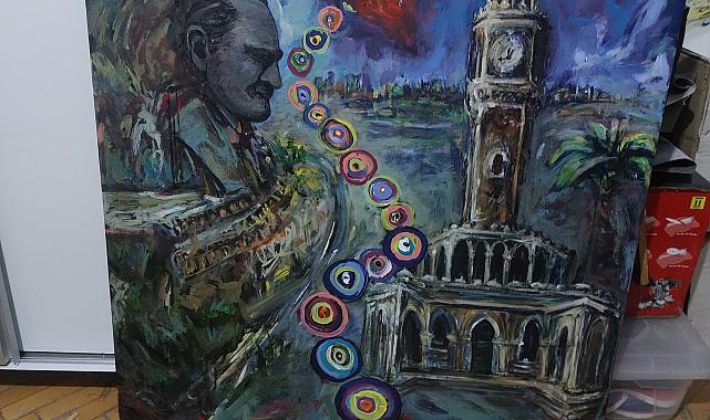 "Benim Gözümden "adlı resim sergisine Karabağlar Belediyesi'nden ev sahipliği
