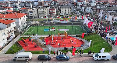 Büyükşehir’den Denizli’ye yeni bir park ve halı saha daha
