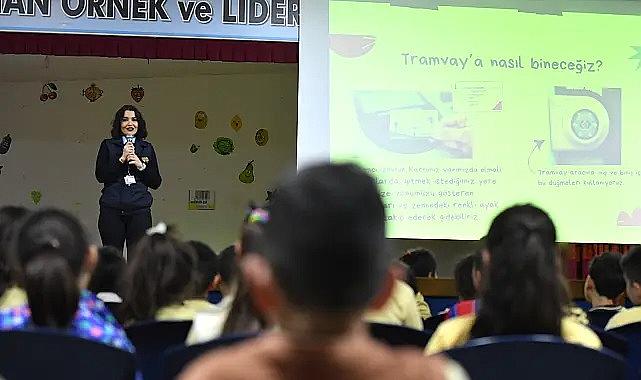 Büyükşehir&#039;den öğrencilere tramvay eğitimi
