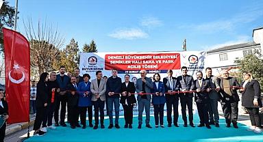 Büyükşehir’den Şemikler’e yeni bir park ve halı saha