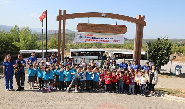 Büyükşehir Geçici Hayvan Bakımevi’ne Ziyaretçi Akını