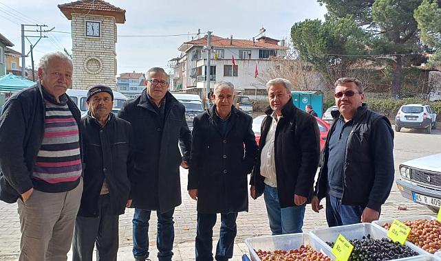 CHP Gördes Belediye Başkan Adayı İbrahim Büke, Güneşli Mahallesini Ziyaret Etti