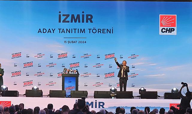 CHP Lideri Özel: &quot; İzmir&#039;de bütün ilçeleri alacağız!&quot;