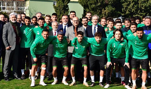 Cumhur İttifakı Adaylarından Akhisarspor’a Ziyaret