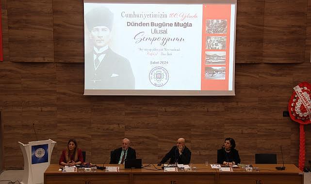 Cumhuriyetimizin 100.Yılında Muğla Ulusal Sempozyumu Sona Erdi