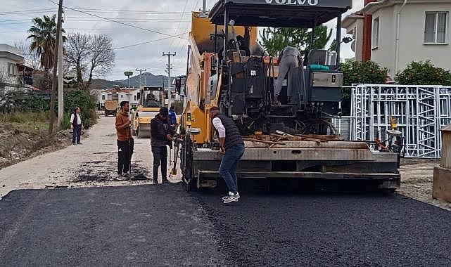 Dalaman’da Sıcak Asfalt Çalışması Tamamlandı