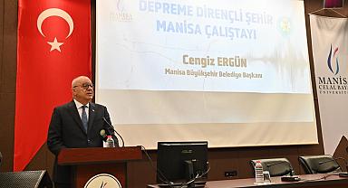Depreme Dirençli Manisa Çalıştayı’nın açılışı yapıldı
