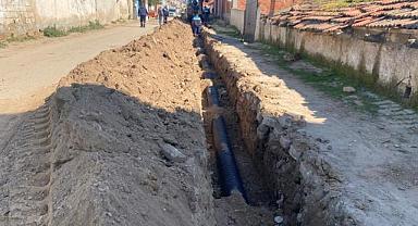 Kargın Mahallesinde Yağmur Suyu Hattı Çalışması Yapıldı