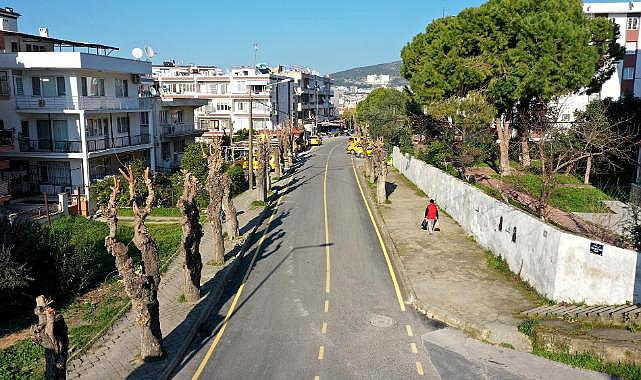 Kuşadası Belediyesi okul yollarını daha güvenli ve modern bir hale getiriyor