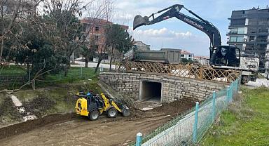 MASKİ’den Ergenekon Mahallesinde Dere ve Menfez Temizliği