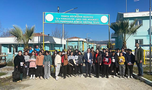 MASKİ ve Milli Eğitim İşbirliğinde 282 Öğrenci Gölmarmara AAT’yi Gezdi
