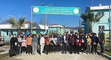 MASKİ ve Milli Eğitim İşbirliğinde 282 Öğrenci Gölmarmara AAT’yi Gezdi