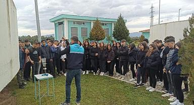 MASKİ ve Milli Eğitim İşbirliğinde 350 Öğrenci Saruhanlı AAT’yi Gezdi