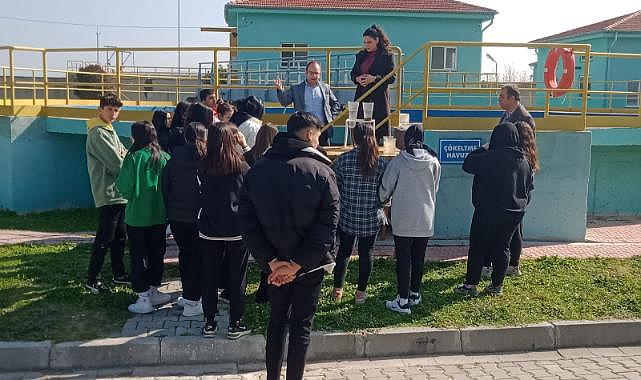 MASKİ ve Milli Eğitim İşbirliğinde 585 Öğrenci Kırkağaç AAT’yi Gezdi
