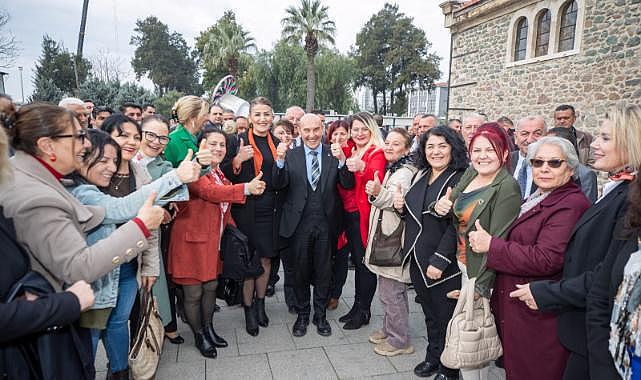 Muhtarlardan Başkan Soyer'e teşekkür "Bilin ki İzmir'de bin 293 kardeşiniz var"