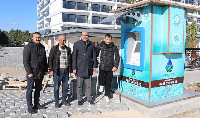 Muradiye Bölgesine MASKİ MATİK Cihazı Kuruldu