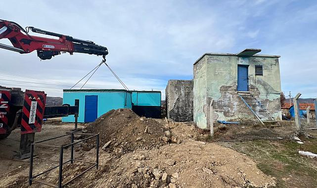 Rahmanlar Mahallesine Yeni Prefabrik İçme Suyu Deposu