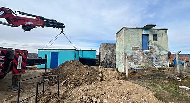 Rahmanlar Mahallesine Yeni Prefabrik İçme Suyu Deposu
