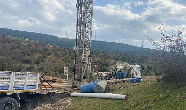 Soma Heciz Mahallesinde Sondaj Çalışmaları Devam Ediyor