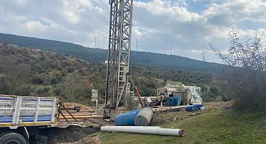 Soma Heciz Mahallesinde Sondaj Çalışmaları Devam Ediyor