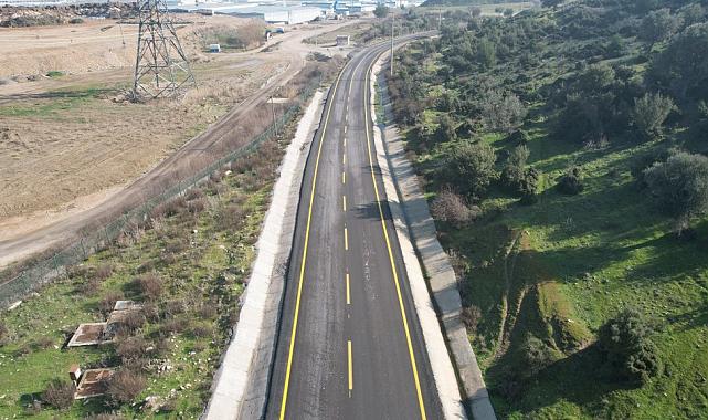 Yenilenen yol daha güvenli hale geldi