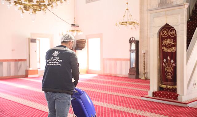 AYDIN BÜYÜKŞEHİR BELEDİYESİ CAMİLERİ TERTEMİZ YAPIYOR