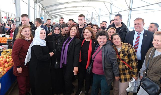 BAŞKAN ÇERÇİOĞLU"NA DİDİM"DE YOĞUN İLGİ