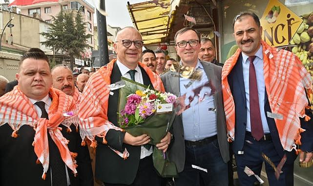 Başkan Ergün Akıncılar Şehri Demirci’de Büyük İlgiyle Karşılandı