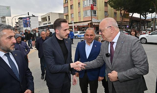 Başkan Ergün’e Sarıgöl’de Coşkulu Karşılama