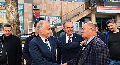 Başkan Zolan Acıpayam’da hemşehrileriyle kucaklaştı