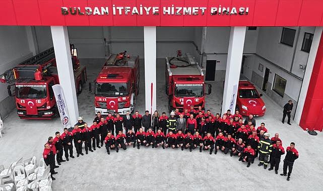 Büyükşehir’den Buldan’a yeni itfaiye hizmet binası
