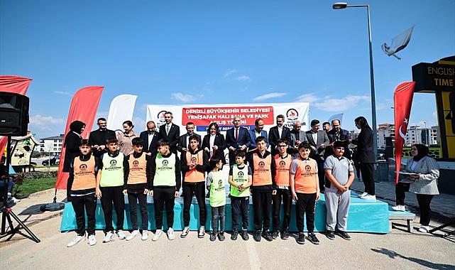 Büyükşehir’den Yenişafak’a 3 park ve halı saha