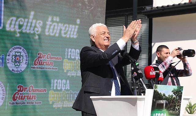 Büyükşehir Fethiye’de Foça Çay Bahçesi’ni Açtı