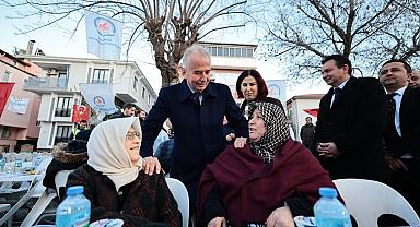 Büyükşehir’in gönül sofrası Akkonak’ta