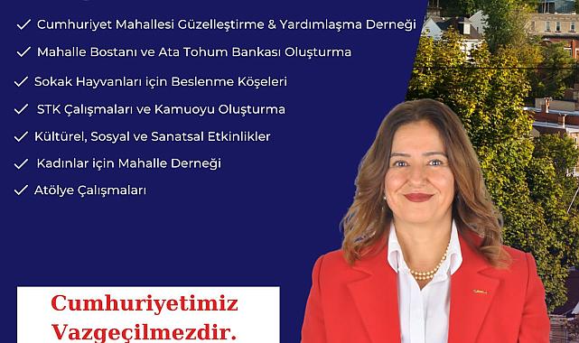 Cesur Adımların Lideri: Aynur Çetin, Cumhuriyet Mahallesi'nde Değişim Rüzgarları Estiriyor!