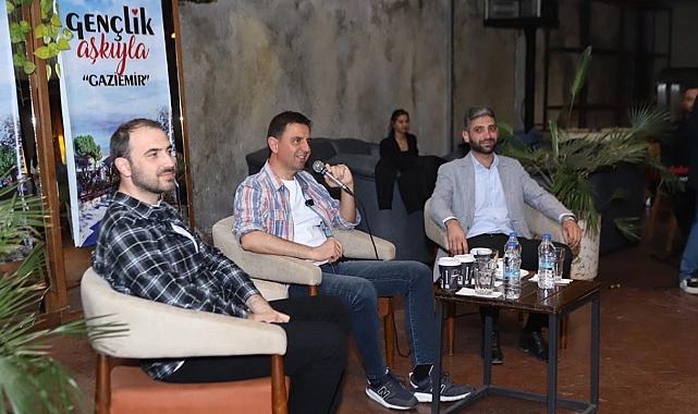 Deniz Doğan, gençlerle buluştu ve projelerini anlattı