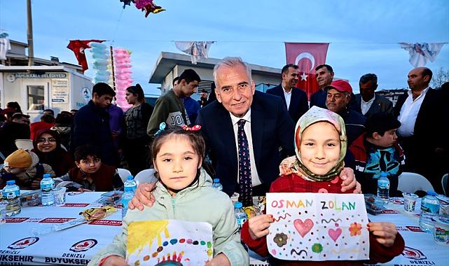 Denizli mahalle iftarlarında buluşuyor
