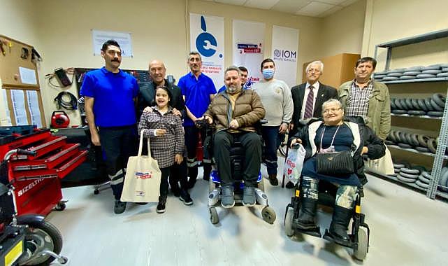 Destekli İstihdam Ofisi ile Tekerlekli Sandalye Bakım ve Onarım Merkezi açıldı Büyükşehir'den engellilerin hayatlarına dokunacak iki örnek proje