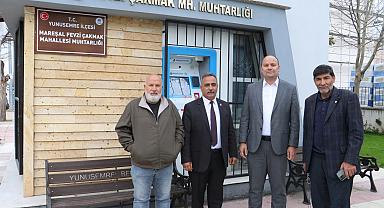 Fevzi Çakmak Mahallesine MASKİ MATİK Cihazı Kuruldu