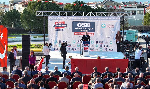 Manisa OSB Köprülü Kavşağının Temeli Atıldı