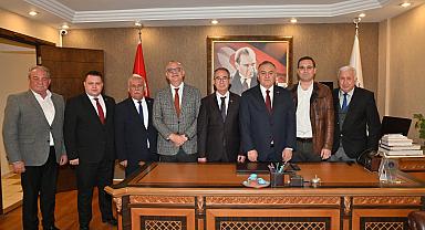 MESOB, Başkan Ergün'ü Ağırladı