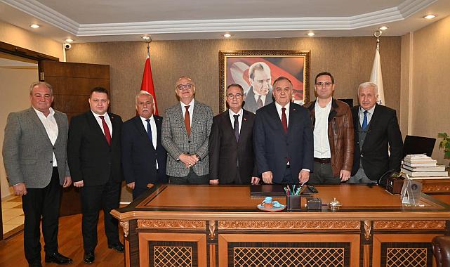 MESOB, Başkan Ergün'ü Ağırladı