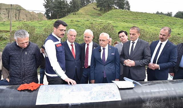 Salihli’nin 92 Milyonluk Dev İçme Suyu Projesinde İlk Kazma Vuruldu