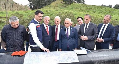 Salihli’nin 92 Milyonluk Dev İçme Suyu Projesinde İlk Kazma Vuruldu