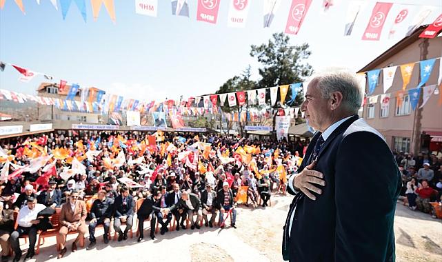 Tavas, Serinhisar ve Beyağaç’ta Başkan Zolan sevgisi