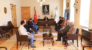 Üretim Kooperatiflerinden Başkan Gürün’e Teşekkür Ziyareti