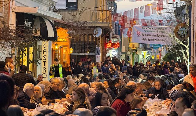YÜDOP ve Yaylacık Gençlik Derneği'nden Dev İftar Sofraları