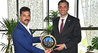 AZERBAYCAN DERNEĞİ’NDEN BAŞKAN ZEYREK'E HAYIRLI OLSUN ZİYARETİ