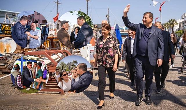 Başkan Cemil Tugay bu bayram İzmir’in altını üstüne getirdi!