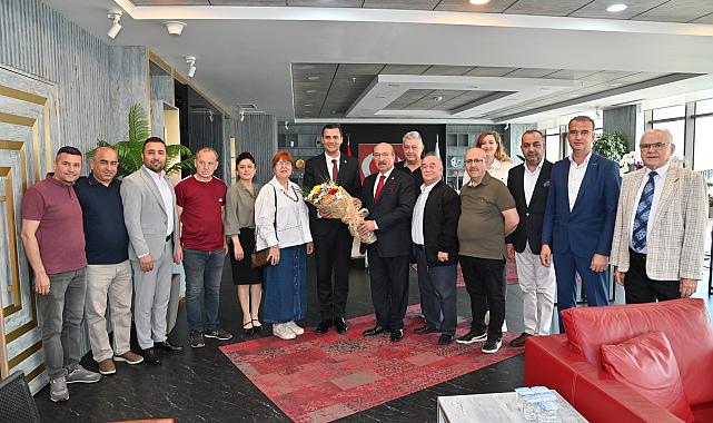 BAŞKAN ZEYREK, MESO VE MEM-DER YÖNETİMLERİNİ AĞIRLADI